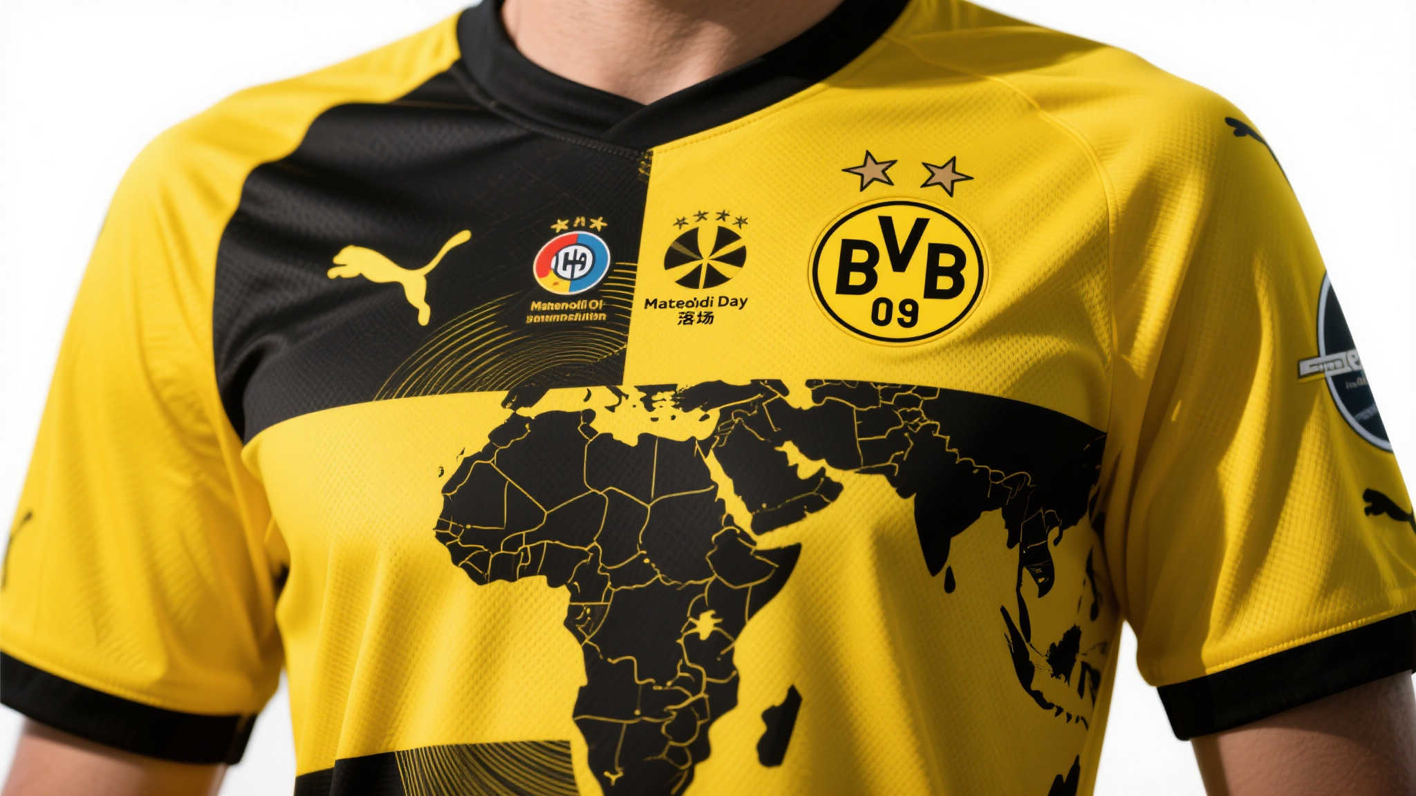 多特蒙德官方:对战马梅洛迪日落的专属比赛球衣 这款多特蒙德落场球衣的设计堪称匠心独具。首先,球衣
